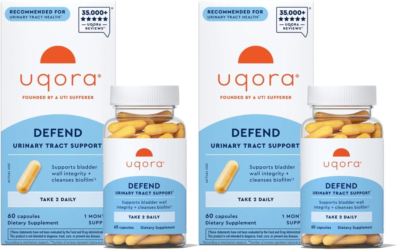 Uqora Defend capsules with biofilm-cleansing ingredients