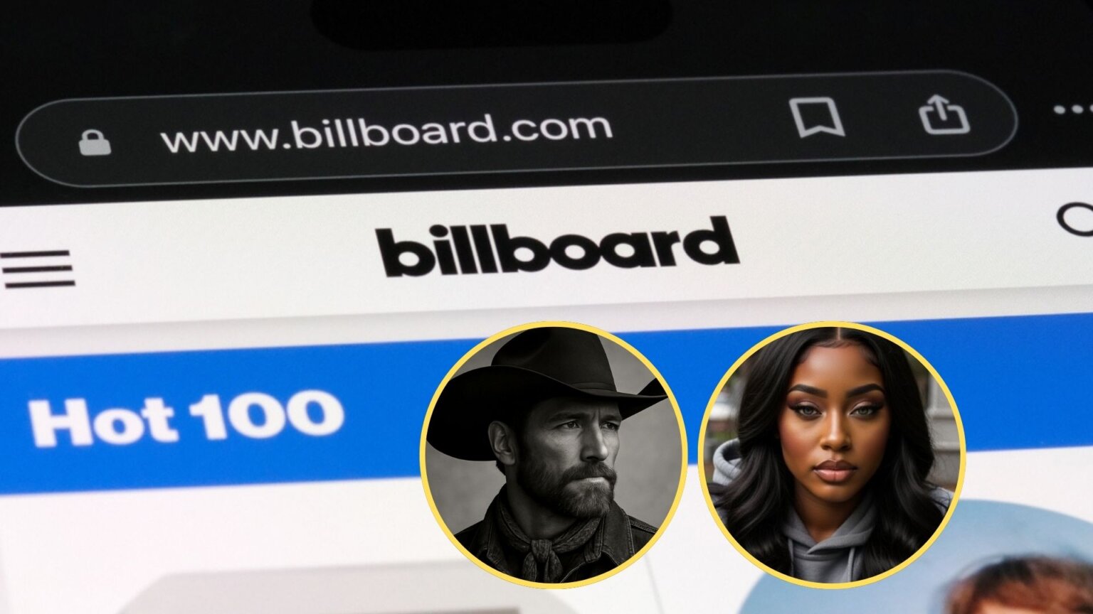 R&B virtual singer Xania Monet, virtual country singer Breaking Rust