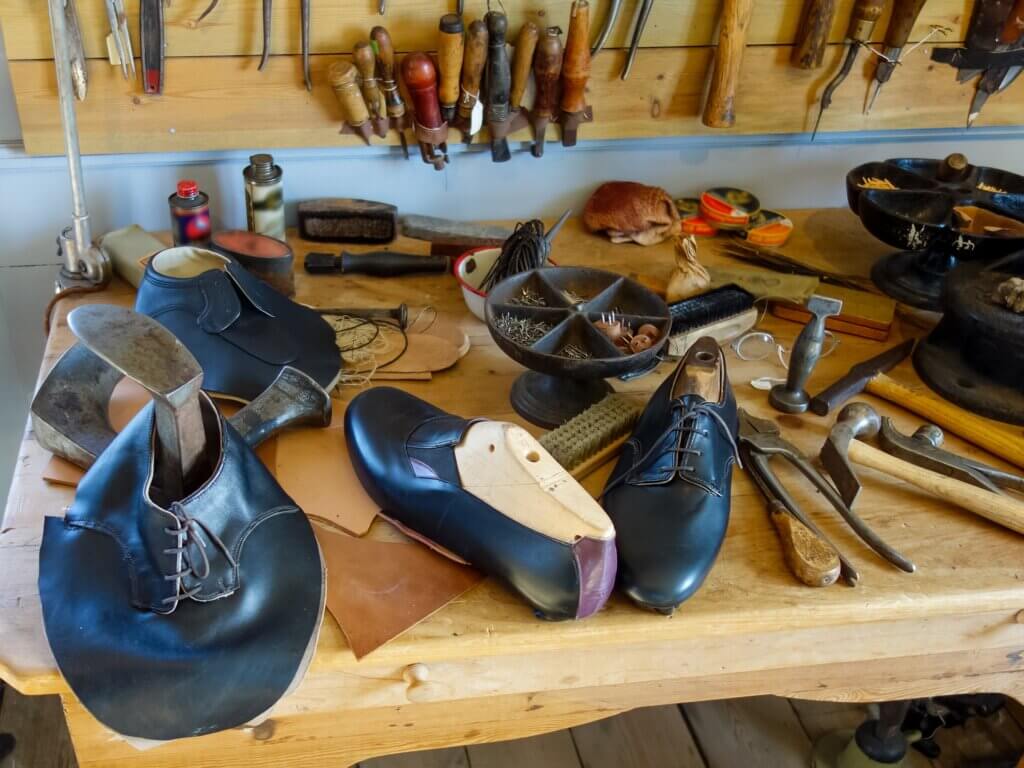 Shoemaker's workshop