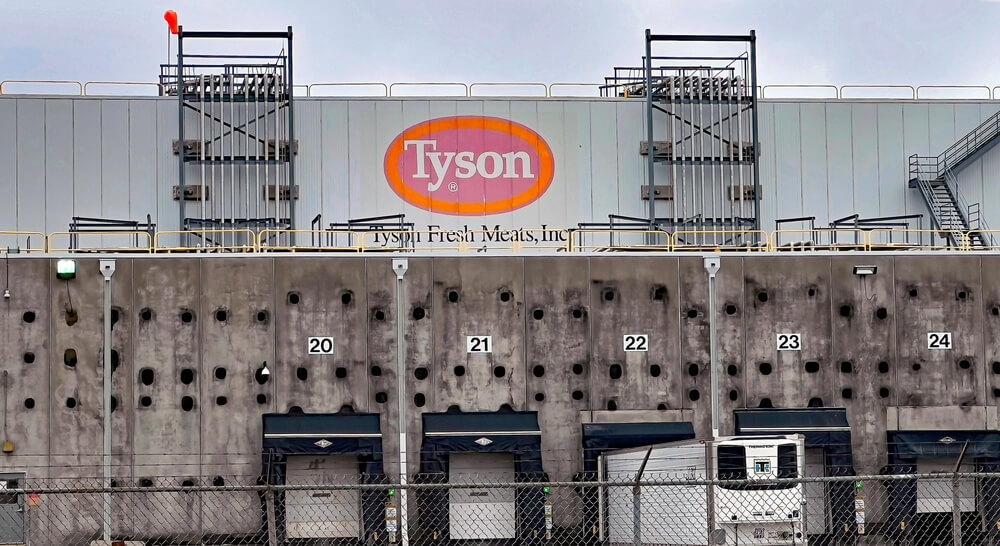 Tyson Foods production facility