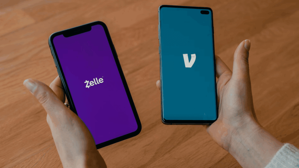 finance apps on the phone screen