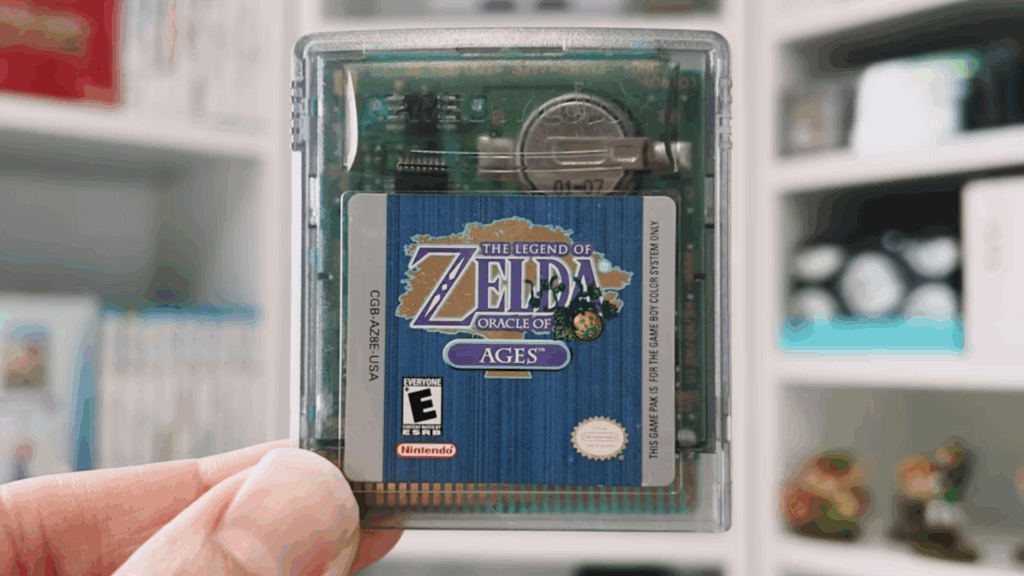 Vintage Zelda game