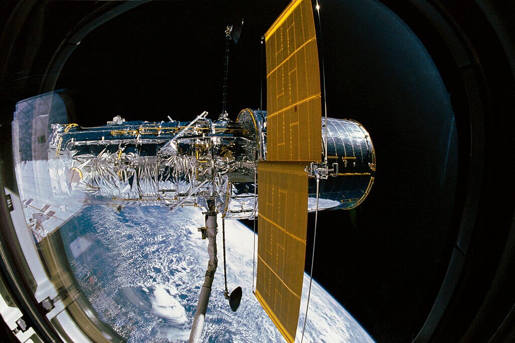 International space station out in the space.