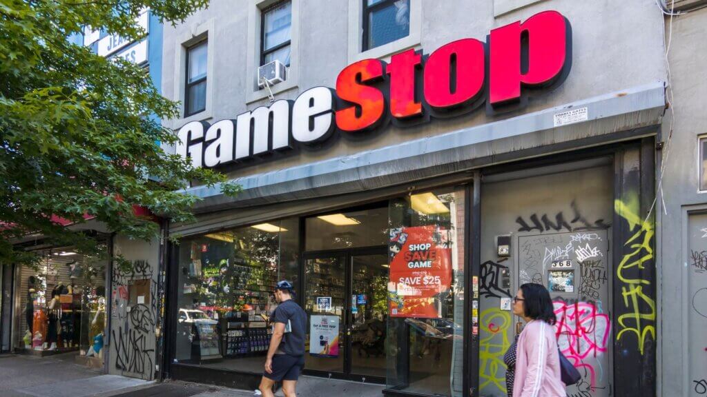 Gamestop in the street