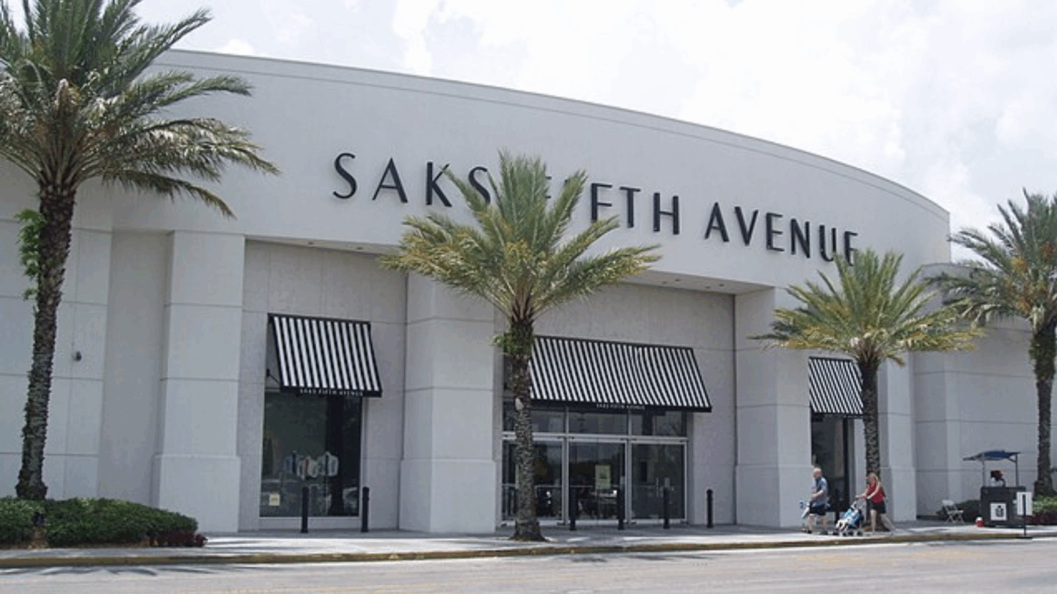 Saks Store entrance