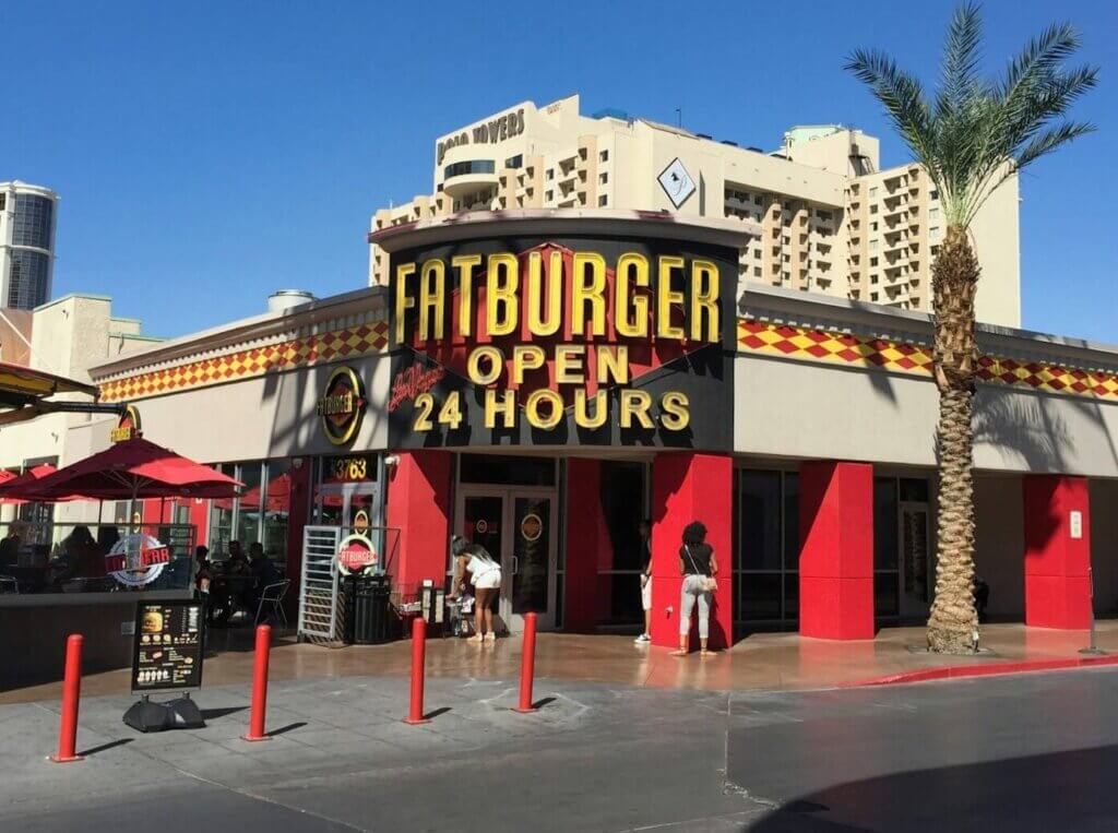Found this 24-hour Fatburger in Las Vegas, Nevada, USA