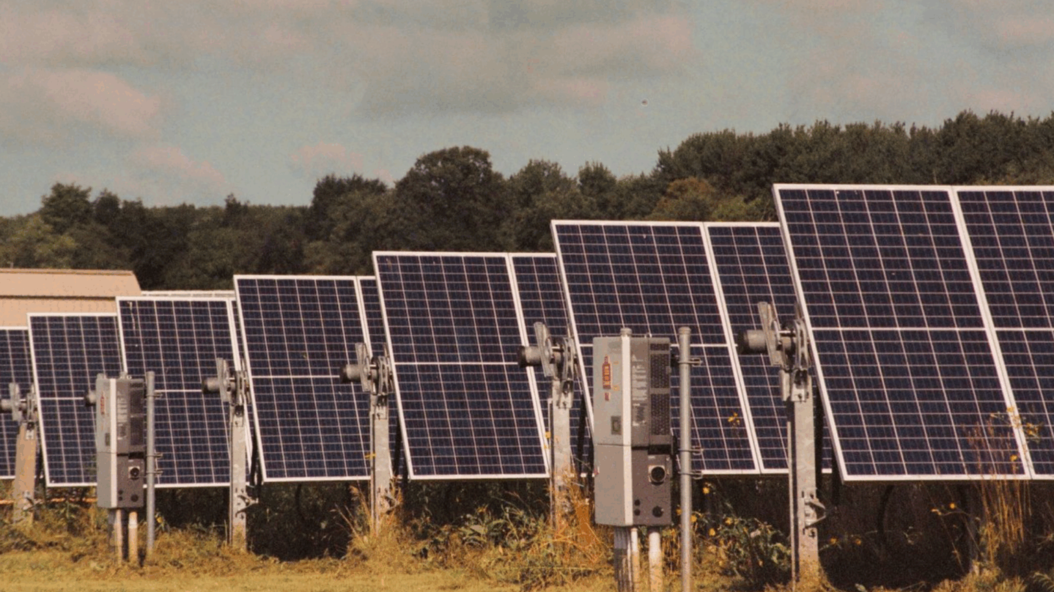 China’s Biggest Solar Farm Is Doing More Than Just Generating Electricity Solar panels lined up