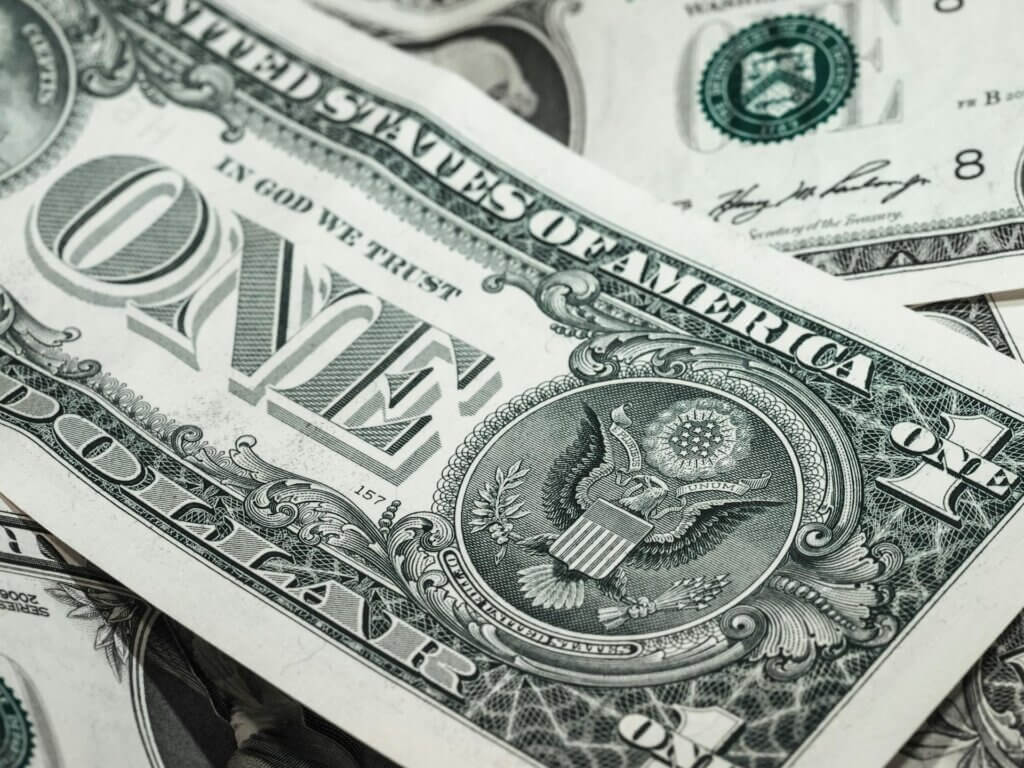 1 US Dollar Bill