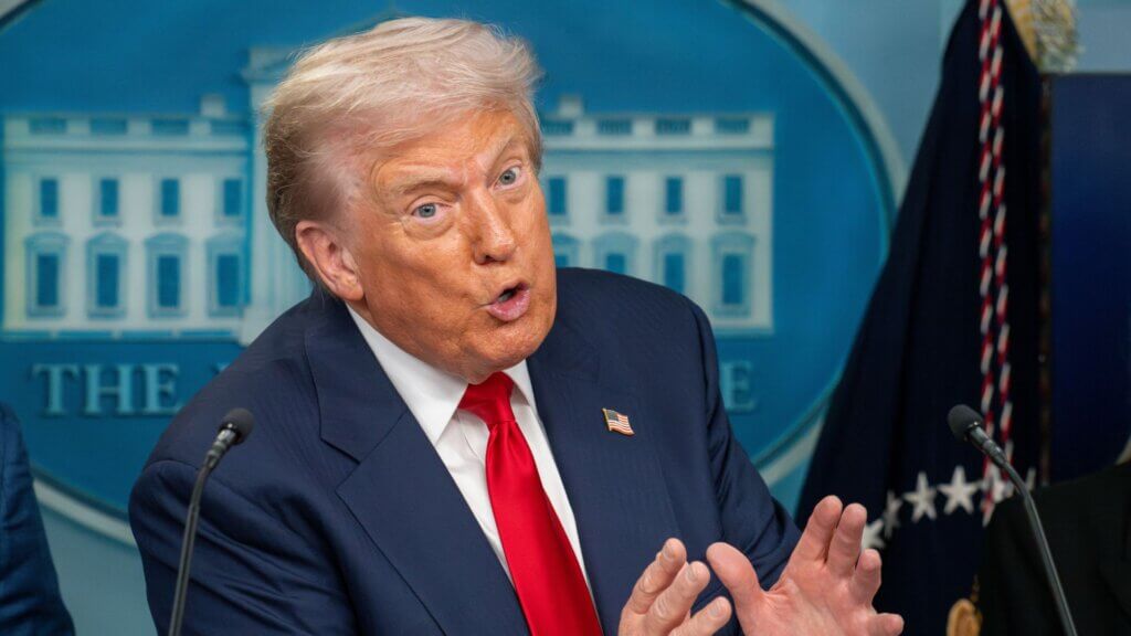 Exterior view of a federal government building in Washington DC