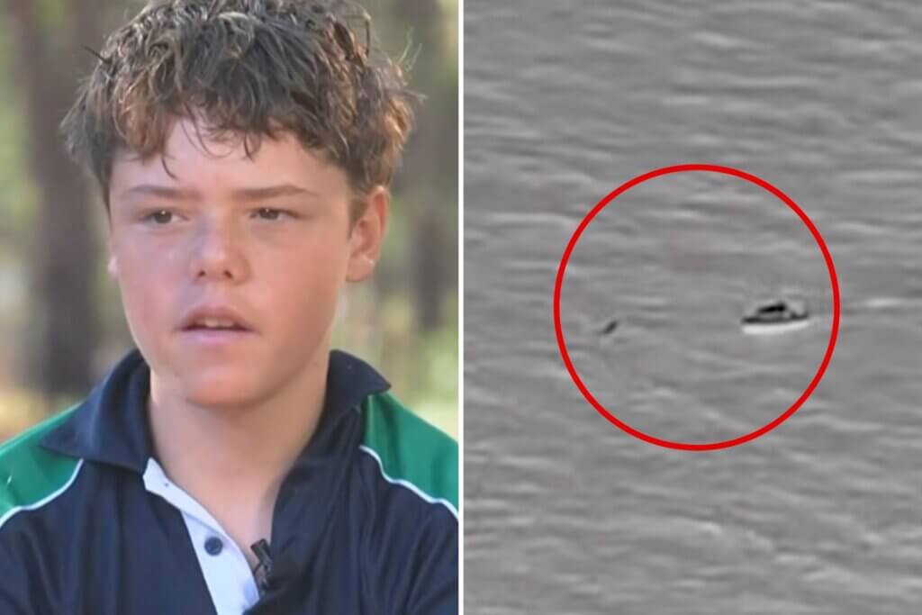 13-Year-Old Swims for Hours to Save Family in Treacherous Ocean Emergency
