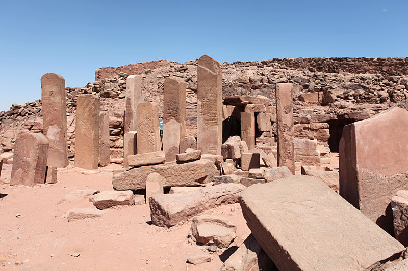 Serabit el-Khadim in South Sinai, Egypt