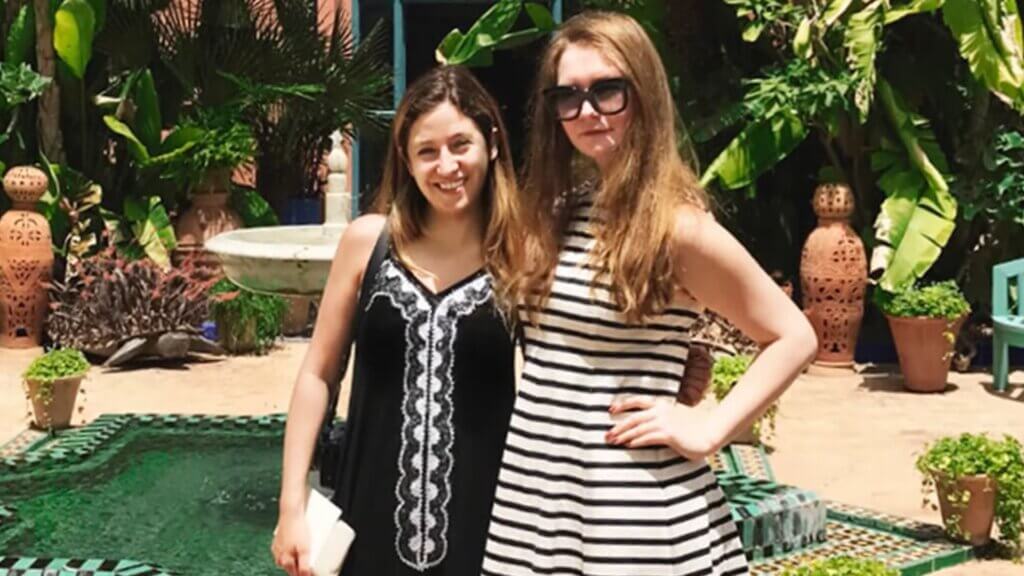 Rachel Deloache Williams (left) and Anna Sorokin (right)