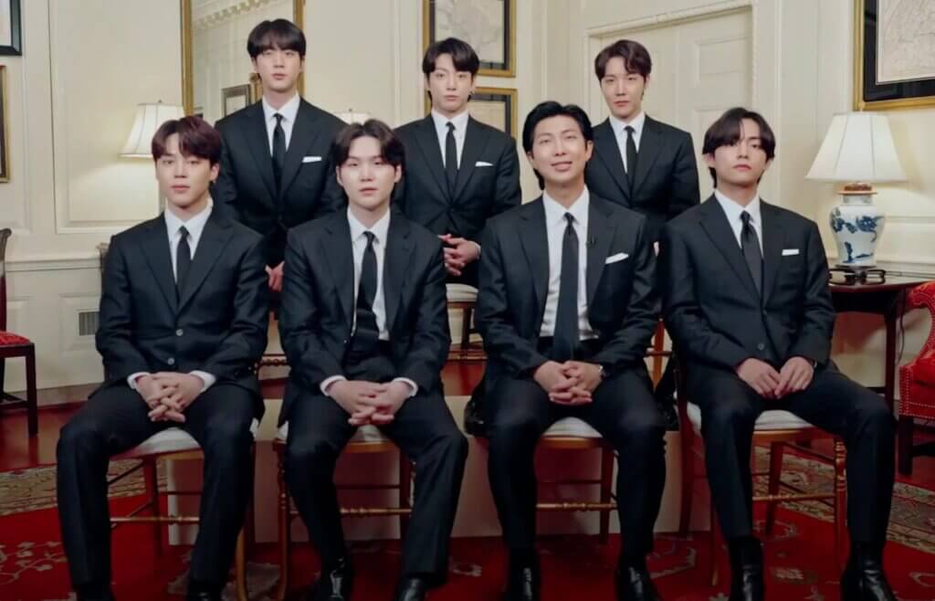 BTS at the While House
