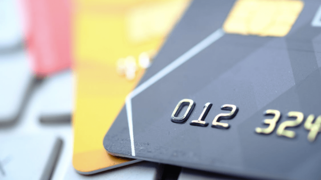 Close-up image of a Credit or Debit cards