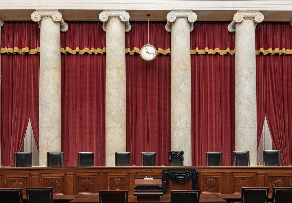 Courtroom of the Supreme Court