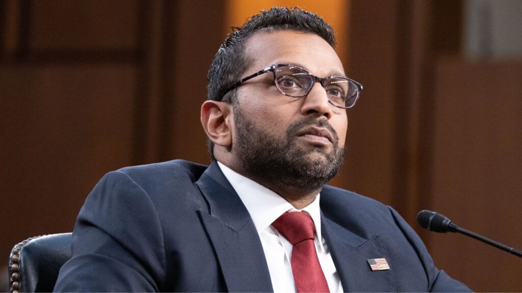 FBI Director Kash Patel.