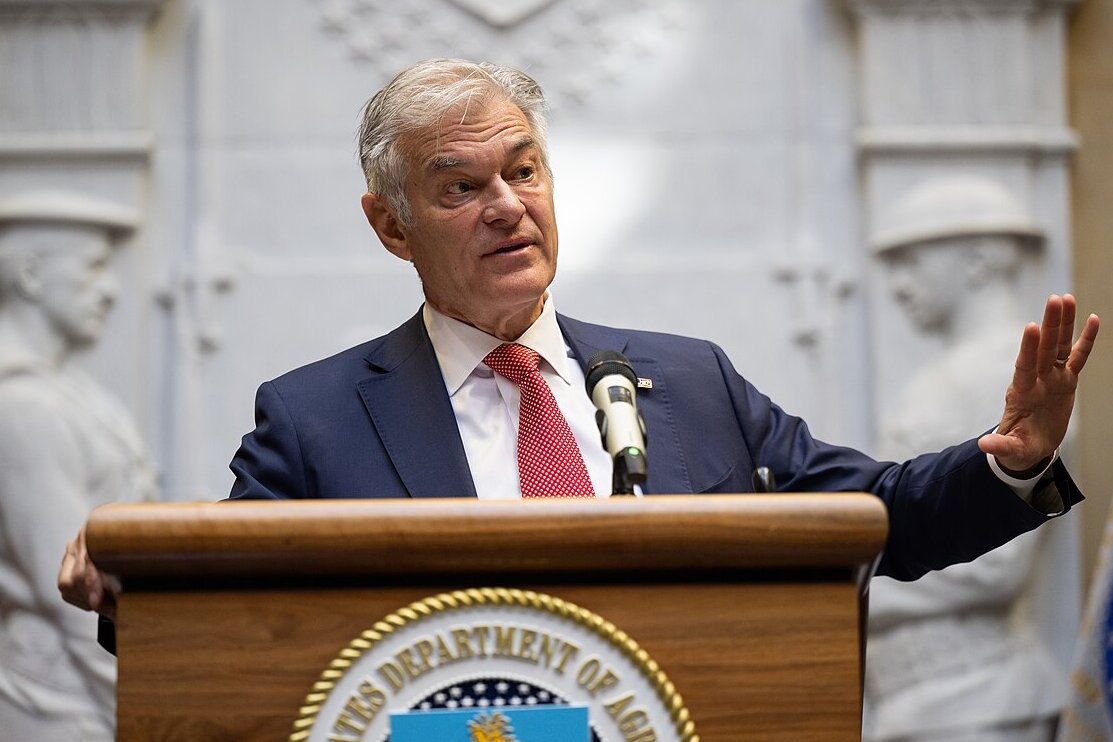 Dr. Mehmet Oz speaking at the 2026 Ag Day celebration ceremony at USDA headquarters in Washington, D.C.