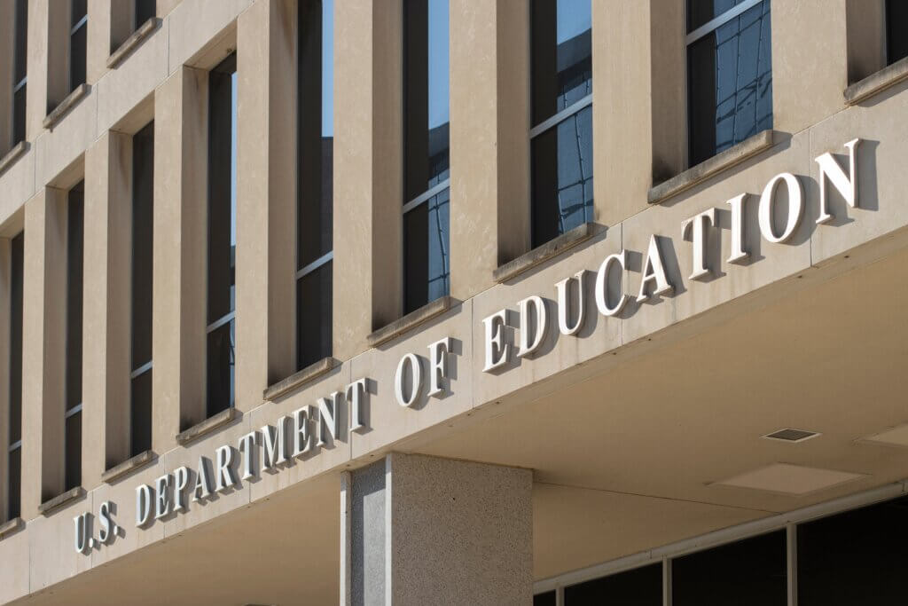 U.S. Department of Education headquarters building in Washington, D.C.