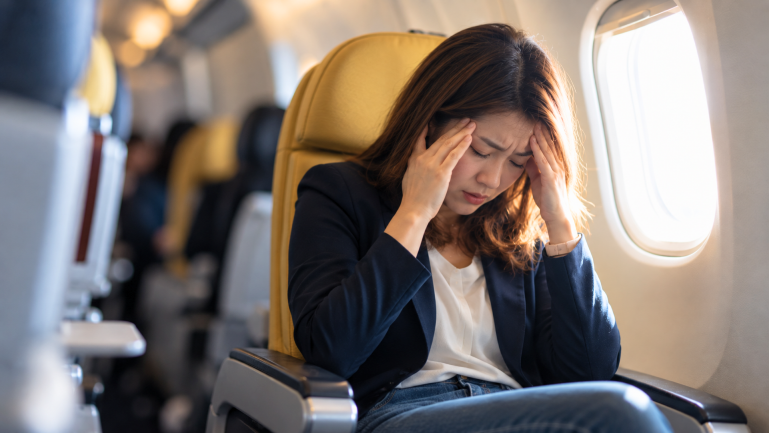 Woman Wasn’t Prepared for Who’d Be Sitting in Front of Her on an 11-Hour Flight