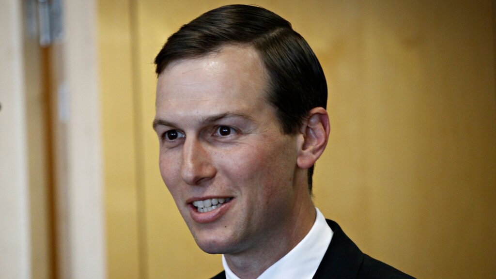 A close-up shot of Jared Kushner.
